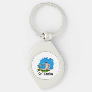 Porte-clés Coloré Sri lankais