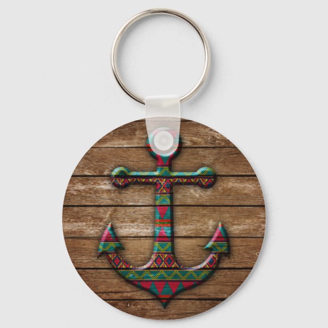 Porte-clés Colorful Anchor (Recto)