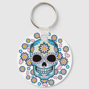 Porte-clés Colorful Sugar Skull