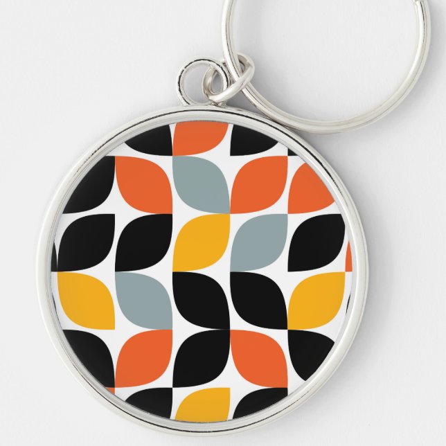 Porte-clés Colorful, unique, trendy, urban leaf concept (Devant)