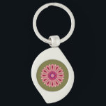 PORTE-CLÉS COLORFULL MODERN FLOWER GIFT DAUGHTER SISTER MOM<br><div class="desc">VISIT MY STORE FOR MORE UNCOMMON DESIGNS.</div>