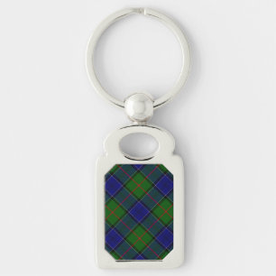 Porte-clés Colquhoun tartan bleu vert plaid