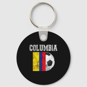 Porte-clés Columbia Flag Soccer Futbol Footll T Shirt