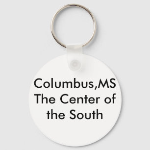 Porte-clés Columbus, centre de MSThe des sud
