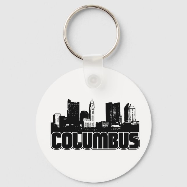 Porte-clés Columbus Skyline (Recto)