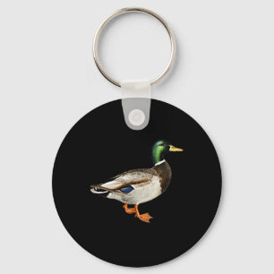 Porte-clés Colvert Canard mâle Logo de poche Canards colverts
