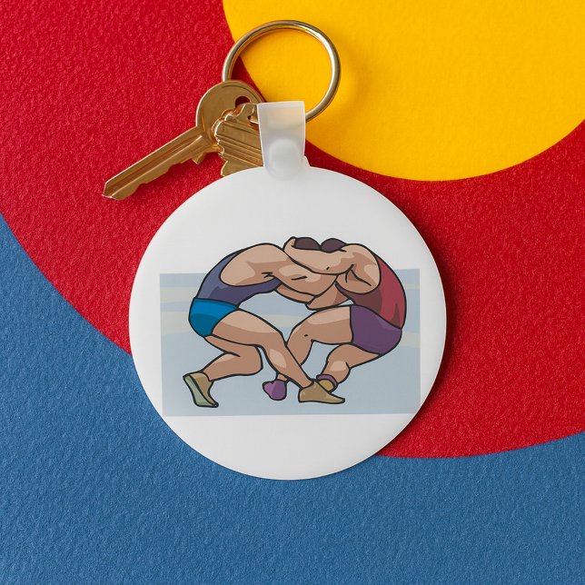Porte-clés Combat de lutte (Créateur téléchargé)