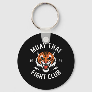 Porte-clés Combattants de kickboxing Muay Thai Tiger Thaiboxi