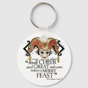 Porte-clés Comédie de citation de festin d'erreurs
