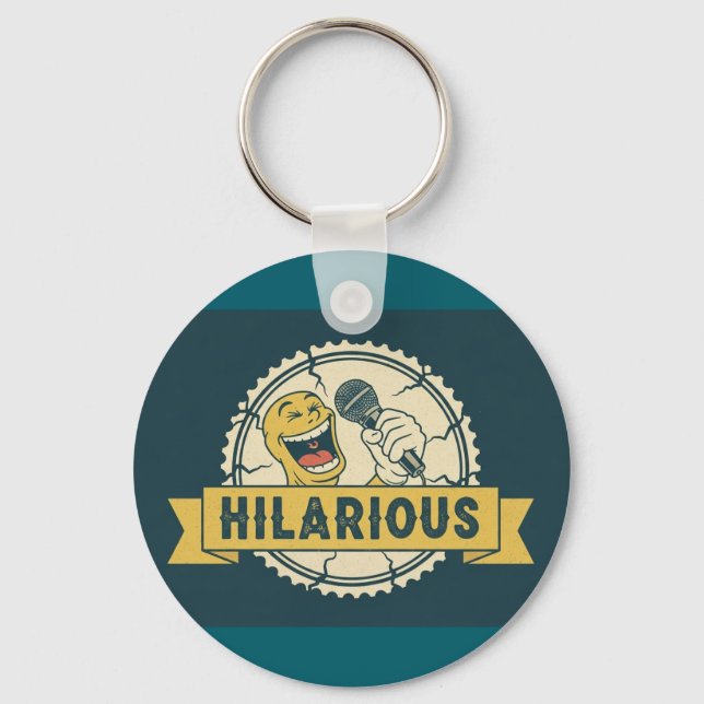 Porte-clés Comédie Hilarante (Recto)