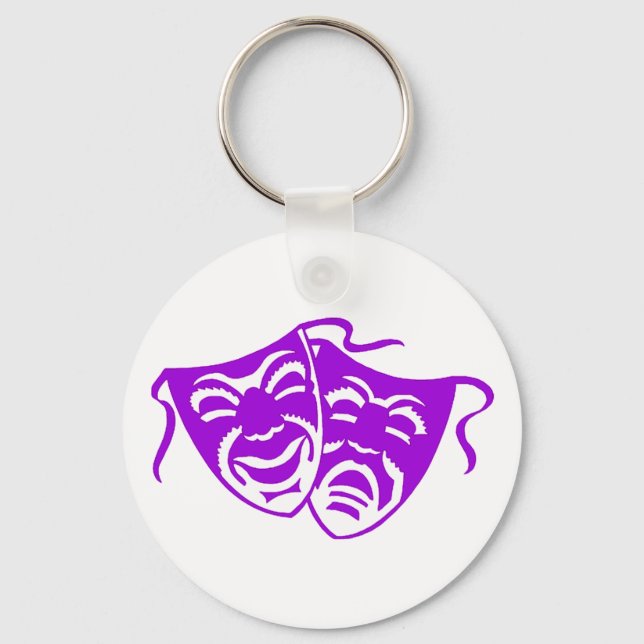 Porte-clés Comédie ou tragédie 6 (Recto)