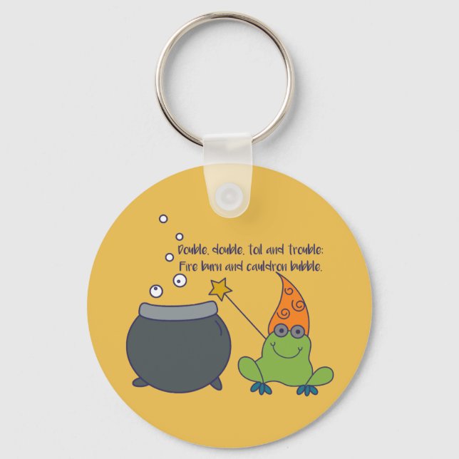 Porte-clés Comic McBeth Halloween (Recto)