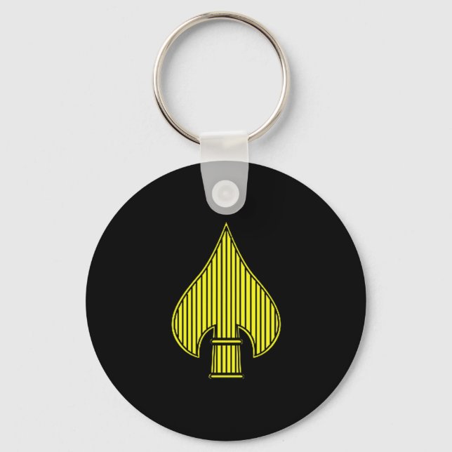 Porte-clés Commandement des opérations spéciales Logo Patriot (Recto)