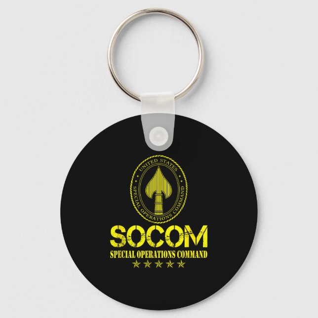 Porte-clés Commandement des opérations spéciales Socom Patrio (Recto)