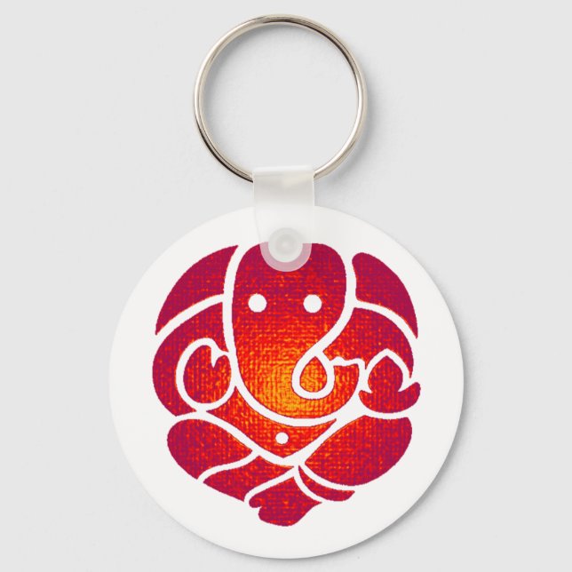 PORTE-CLÉS COMME LE MONTRE GANESH (Recto)