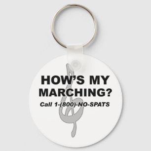 Porte-clés Comment ma marche