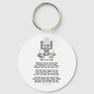 Porte-clés Comment manger de la soupe - Les boules
