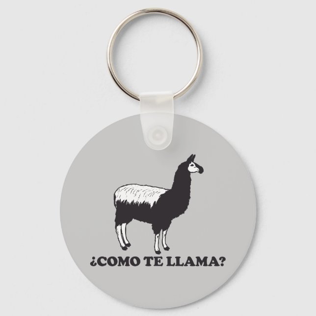 Porte-clés Como Te Llama (Recto)