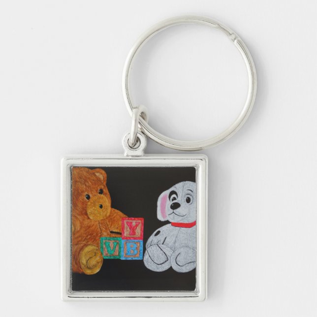 Porte-clés Compagnons de jeu (Devant)