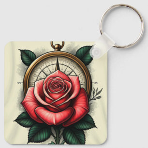 Porte-clés Compass of Love and Bliss Porte - clé