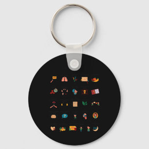 Porte-clés Compétences d'adaptation Alphabet Conseiller scola