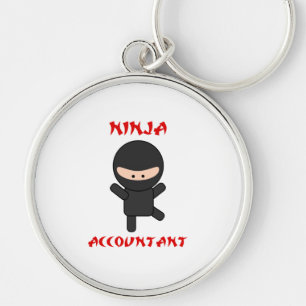 Porte-clés Comptable de Ninja
