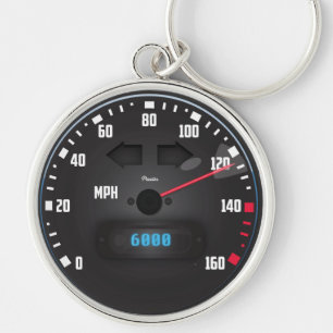 Porte-clés compteur de vitesse