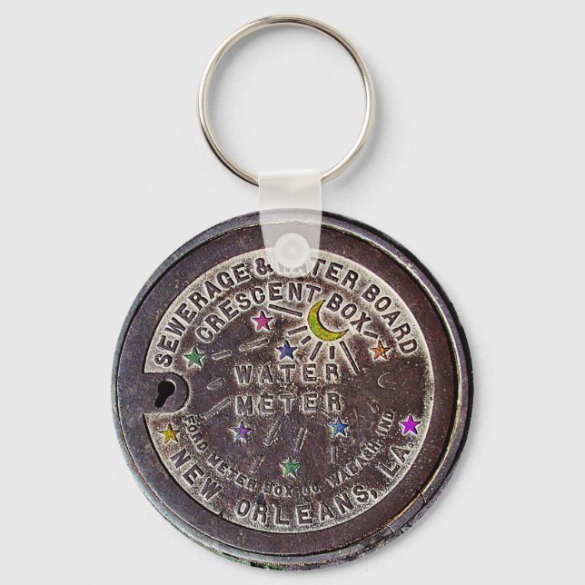 Porte-clés Compteur d'eau NOLA (Recto)