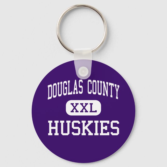 Porte-clés Comté de Douglas - Huskies - High - Castle Rock (Recto)