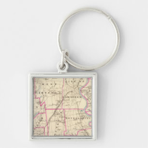Porte-clés Comté de Hartford Connecticut