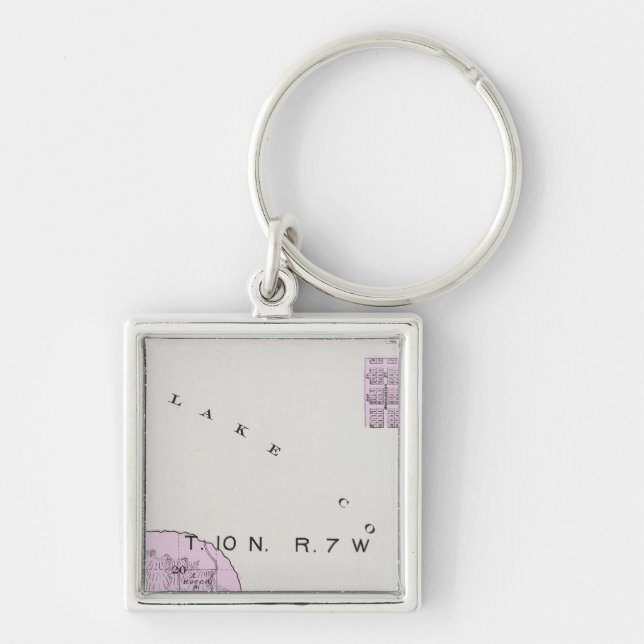 Porte-clés Comté de Sonoma, Californie 16 (Devant)