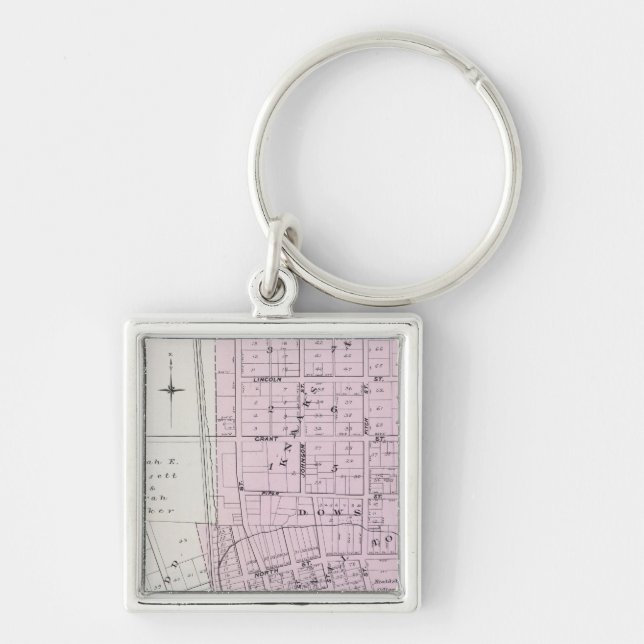 Porte-clés Comté de Sonoma, Californie 22 (Devant)