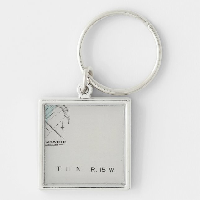 Porte-clés Comté de Sonoma, Californie 3 (Devant)