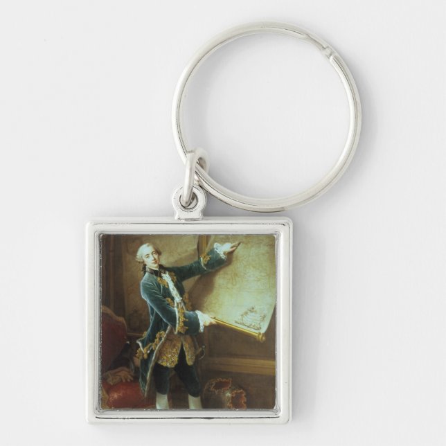Porte-clés Comte de Vaudreuil, 1758 (Devant)