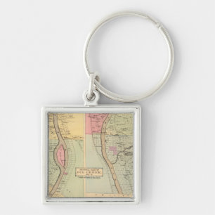 Porte-clés Comté de Venango Pennsylvania, comté de Creek Cr