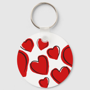 Porte-clés Conception cardiaque