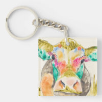 Conception colorée de vache