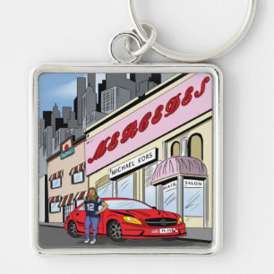 Porte-clés Conception comique de la Commission