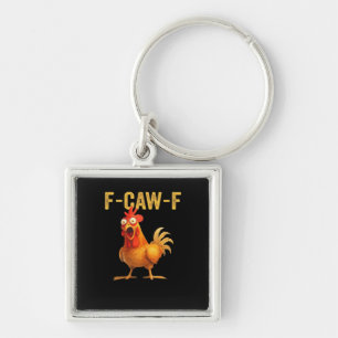 Porte-clés Conception créative et décontractée Funny F Caw F