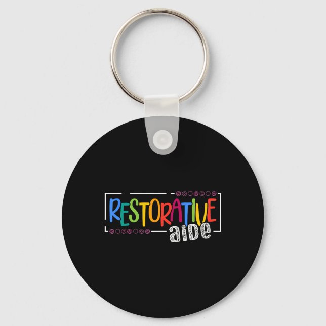 Porte-clés Conception d'aide réparatrice pour hommes et femme (Recto)