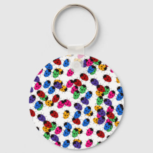 Porte-clés Conception de bogues mignonne