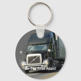 Porte-clés Conception de camions Big Rig Trucker pour les ama