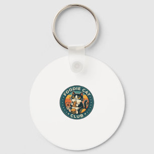 Porte-clés Conception de chat de Foodie mignonne - Club de ch