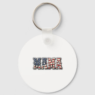 Porte-clés Conception de chemise avec lettrage Vintage Patrio