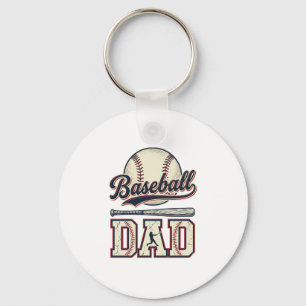 Porte-clés Conception de chemise vectorielle Vintage Baseball