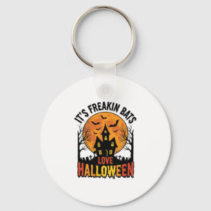 Porte-clés Conception de chemise vintage Freakin Bats Love Ha