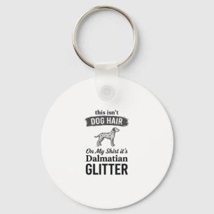 Porte-clés Conception de citation de cheveux de chien drôle d