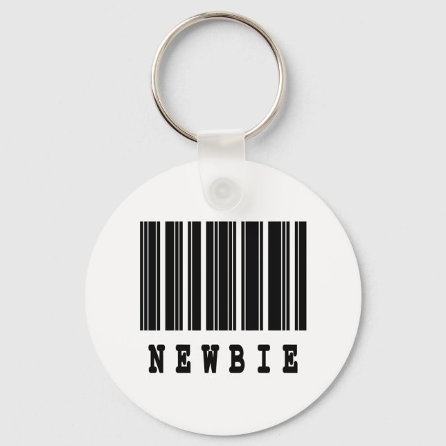 Porte-clés conception de code-barres (Recto)