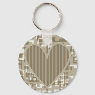 Porte-clés Conception de coeur
