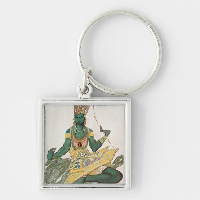 Porte-clés Conception de costume pour Nijinsky comme 'God (Devant)